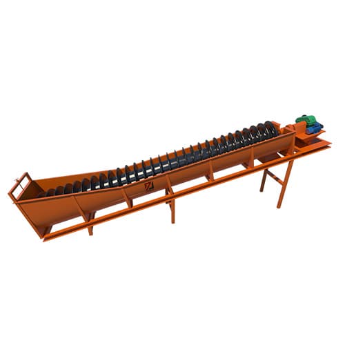 Спиральная машина для мойки песка